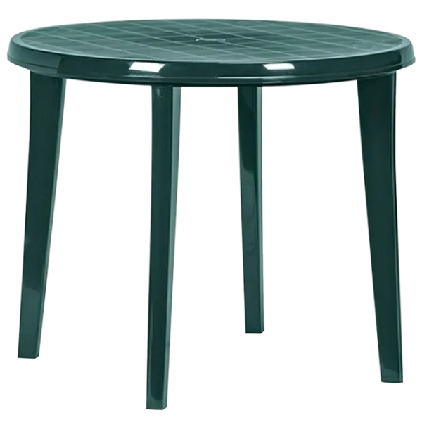 Masă de grădină Keter Lisa (218051) Rotund/ Dark Green photo 1