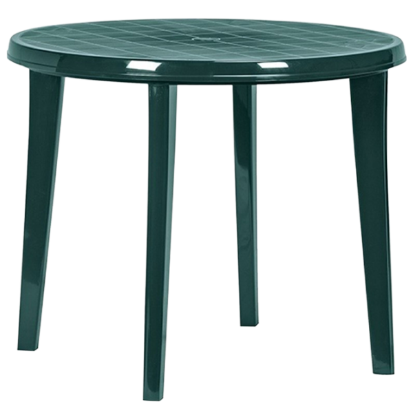 Masă de grădină Keter Lisa (218051) Rotund/ Dark Green photo 1