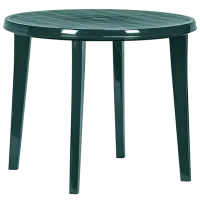 Садовый стол Keter Lisa (218051) Круглый/ Тёмно-зелёный