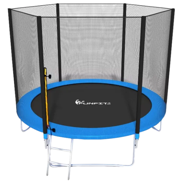 Батут FunFit TMP-8FT Blue/ Диаметр - 252 см photo 1