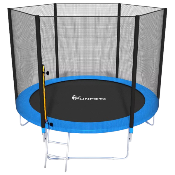 Батут FunFit TMP-8FT Blue/ Диаметр - 252 см photo 1