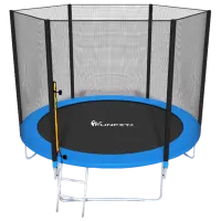 Батут FunFit TMP-8FT Blue/ Диаметр - 252 см