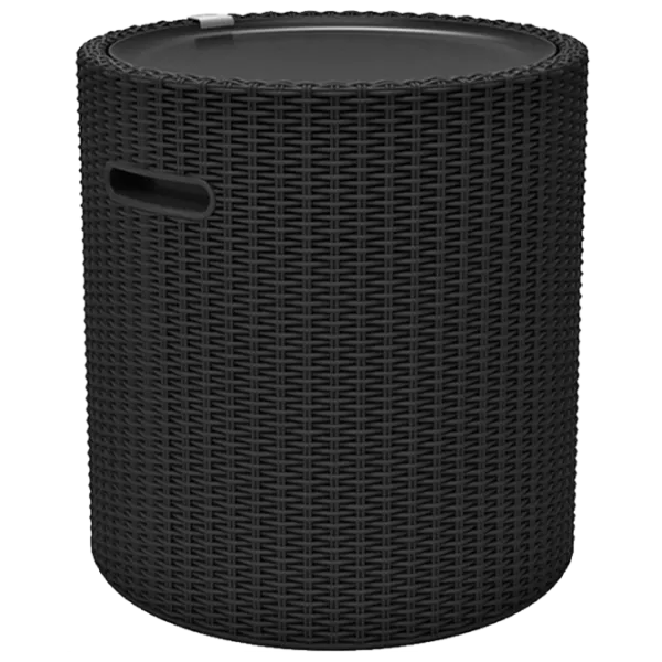 Masă de grădină Keter Cool Stool (230905) Rotund/ Anthracite photo 1