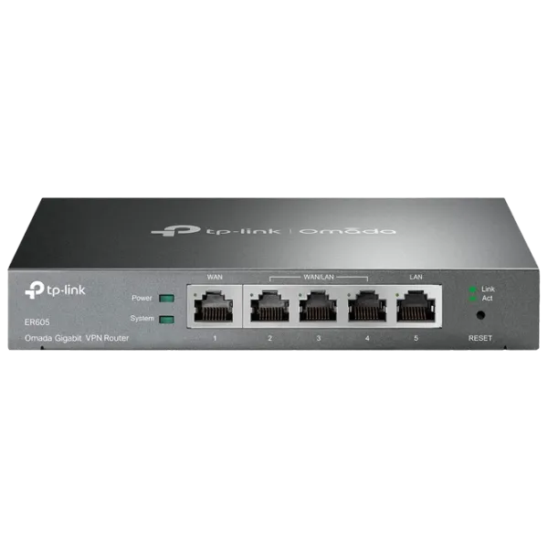 Switch TP-Link ER605 Серый photo 1