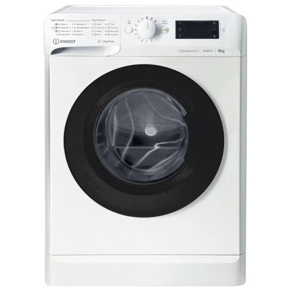 Mașină de spălat Indesit MTWE 91484 WK 9 kg / 1400 rpm / White photo 1