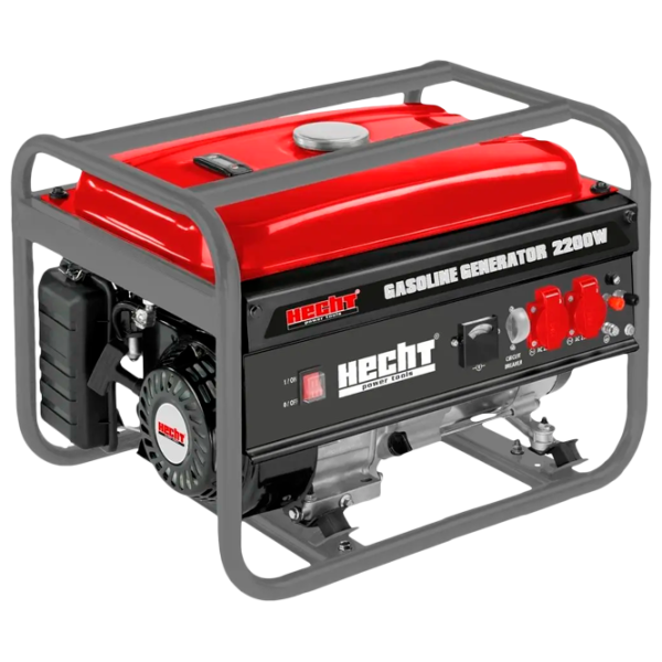 Генератор Hecht GG 2500 2 x 230 В/ 1 x 12 В Бензин/ 2 кВт photo 1 Генератор Hecht GG 2500 2 x 230 В/ 1 x 12 В Бензин/ 2 кВт photo 1