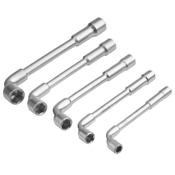 Set chei tubulare cu cot tip-L Tolsen 15085 Cantitatea în set: 5 buc. photo 1