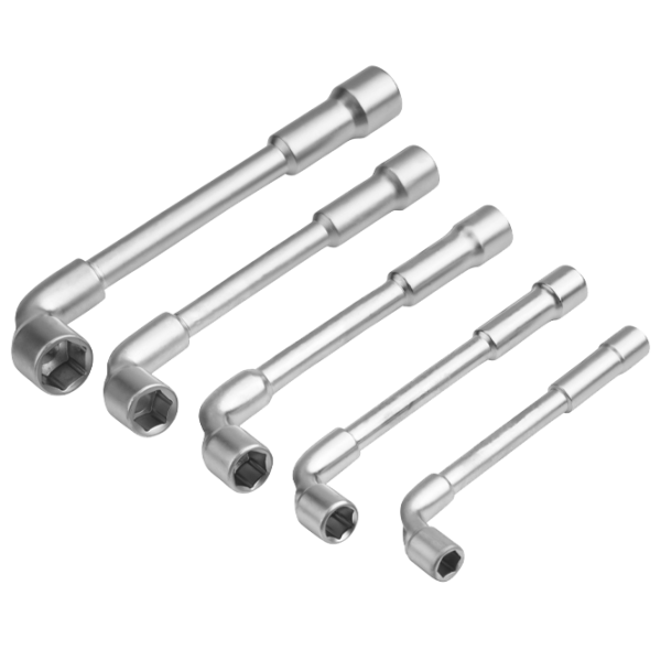 Set chei tubulare cu cot tip-L Tolsen 15085 Cantitatea în set: 5 buc. photo 1