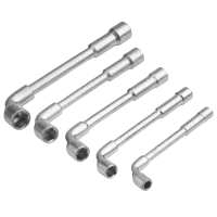Set chei tubulare cu cot tip-L Tolsen 15085 Cantitatea în set: 5 buc.