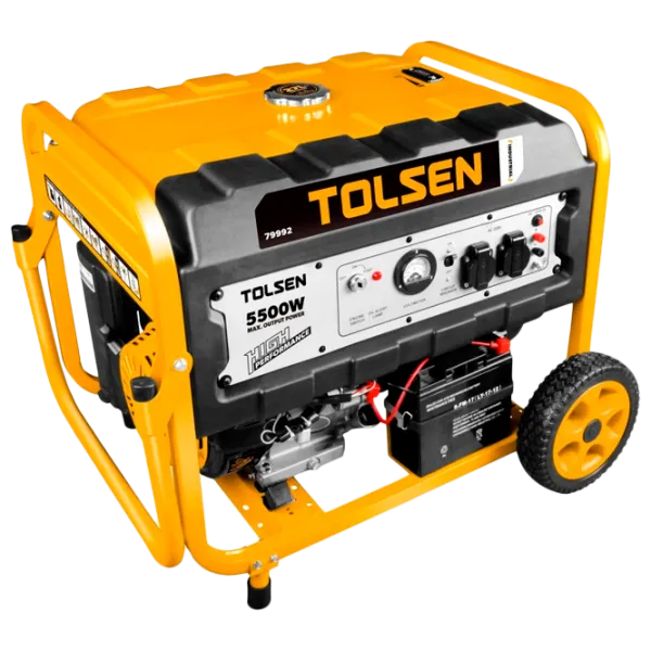 Generator de curent Tolsen 79992 220 V Benzină/ 5 kW photo 1