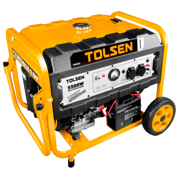 Generator de curent Tolsen 79992 220 V Benzină/ 5 kW photo 1