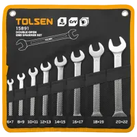 Набор открытых ключей Tolsen 15891 Количество в наборе: 8 шт.
