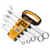 Комбинированный набор ключей Tolsen 15886 Количество в наборе: 5 шт.