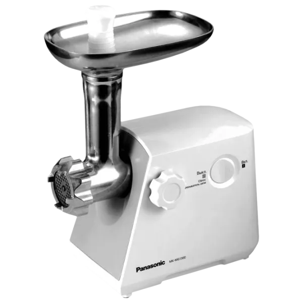 Mașină de tocat carne Panasonic MK-MG1300WTQ 1300 W/ 1.2 kg/ min/ White photo 1