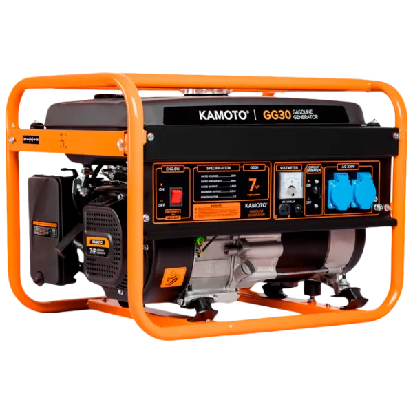 Генератор Kamoto GG30 220 В Бензин/ 2.8 кВт photo 1