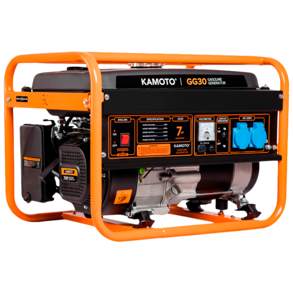 Генератор Kamoto GG30 220 В Бензин/ 2.8 кВт photo 1