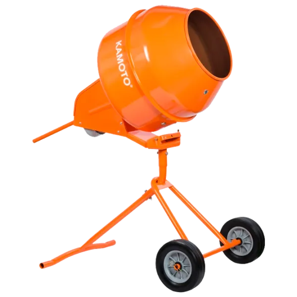 Бетономешалка Kamoto BM 140V 140 л 375 Вт/ Оранжевый photo 1