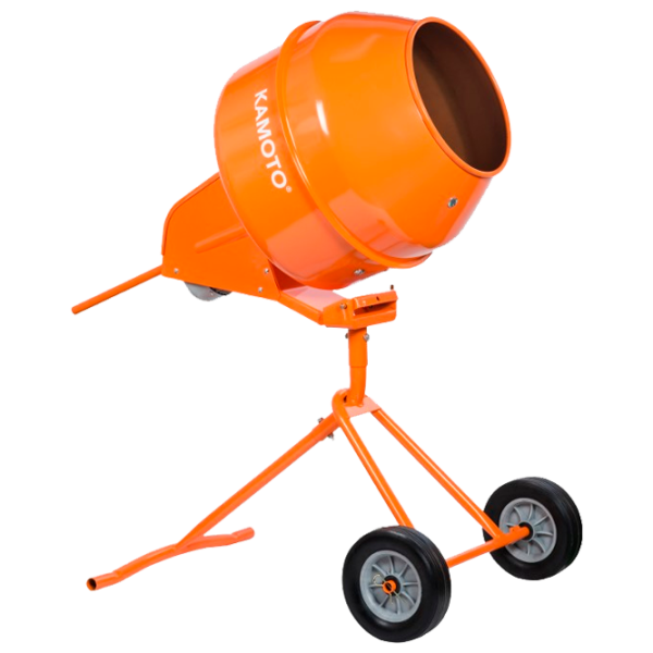 Бетономешалка Kamoto BM 140V 140 л 375 Вт/ Оранжевый photo 1