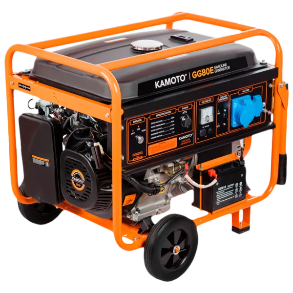 Generator de curent Kamoto GG80E 220 V Benzină/ 7.7 kW photo 1