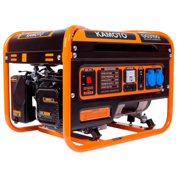 Generator de curent Kamoto GG 3100 230 V Benzină/ 2.8 kW photo 1 Generator de curent Kamoto GG 3100 230 V Benzină/ 2.8 kW photo 1