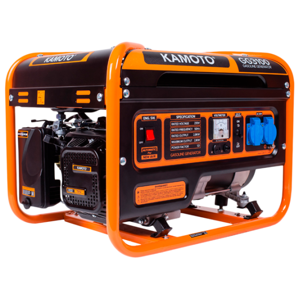 Generator de curent Kamoto GG 3100 230 V Benzină/ 2.8 kW photo 1 Generator de curent Kamoto GG 3100 230 V Benzină/ 2.8 kW photo 1