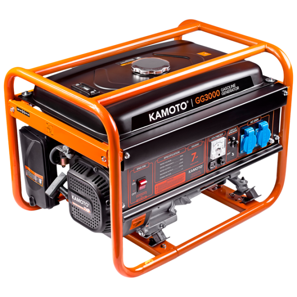 Generator de curent Kamoto GG3000 220 V Benzină/ 2.8 kW photo 1