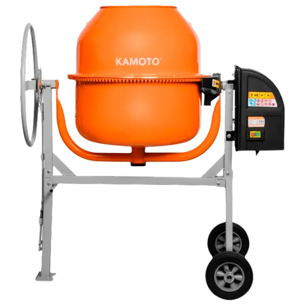 Бетономешалка Kamoto BM 200H 200 л 800 Вт/ Оранжевый photo 1