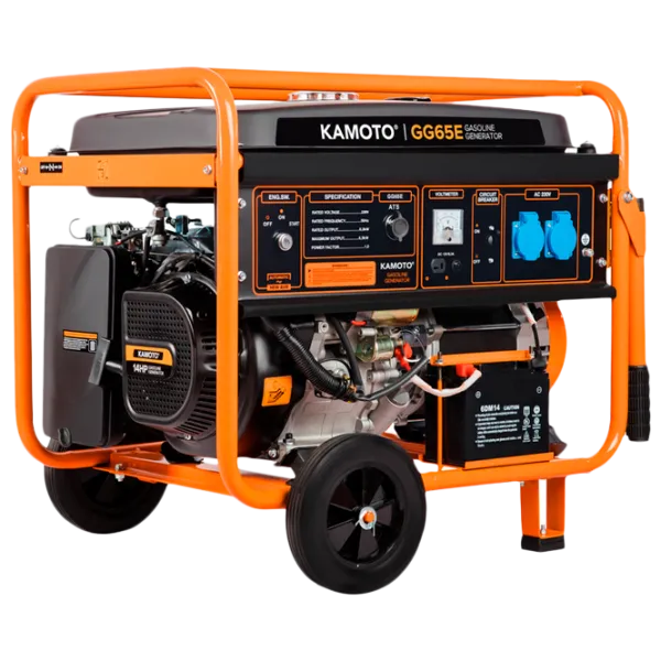 Генератор Kamoto GG65E 220 В Бензин/ 6 кВт photo 1
