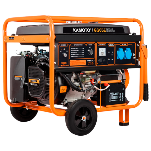 Генератор Kamoto GG65E 220 В Бензин/ 6 кВт photo 1