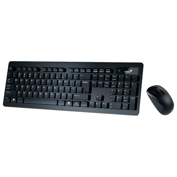 Tastatura & Mouse Genius SlimStar 8005 Fără fir/ Black photo 1