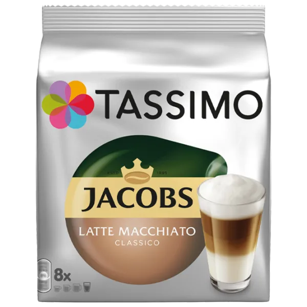 Cafea Jacobs Tassimo Latte Macchiato Capsule/ Classic/ 8 capsule photo 1