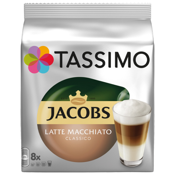 Cafea Jacobs Tassimo Latte Macchiato Capsule/ Classic/ 8 capsule photo 1