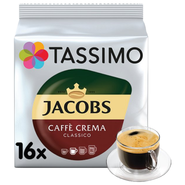 Cafea Jacobs Tassimo Caffe Crema Capsule/ Caffe Crema/ 16 capsule photo 1