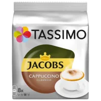 Кофе Jacobs Tassimo Cappuccino Капсулы/ Classic/ 8 капсул