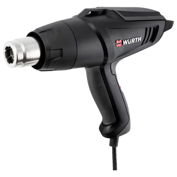 Строительный фен Wurth HLG 1600 Basic 1600 Вт/ Черный photo 1