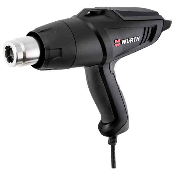 Строительный фен Wurth HLG 1600 Basic 1600 Вт/ Черный photo 1