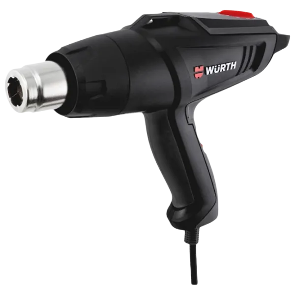 Строительный фен Wurth HLG 2000 Compact 2000 Вт/ Черный photo 1