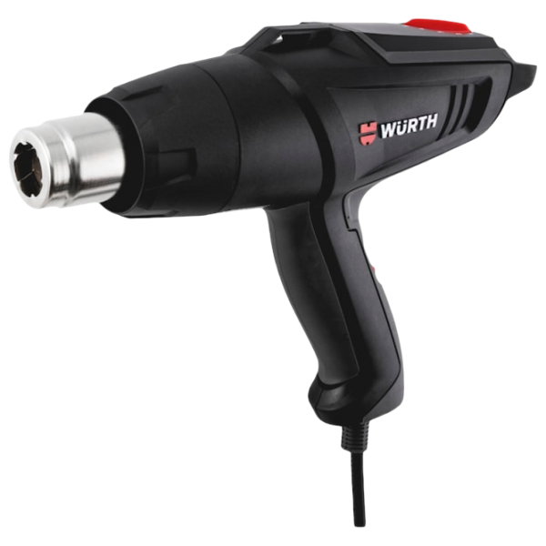 Строительный фен Wurth HLG 2000 Compact 2000 Вт/ Черный photo 1