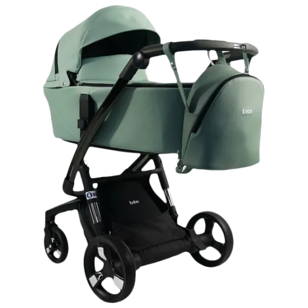 Детская коляска ibebe istop 1004528-006/ Зелёный photo 1