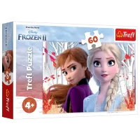 Пазл 2D Trefl Anna and Elsa 4+/ Количество деталей: 60
