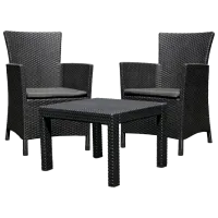 Set mobilă terasă Keter Rosario Balcony Aluminiu/ Polipropilenă/ Polipropilenă/ Graphite