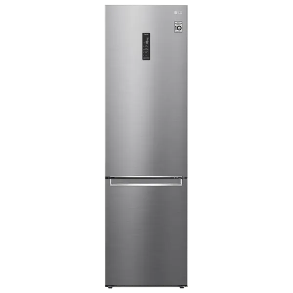 Frigider LG GW-B509SMUM cu congelator jos 384 l / 203 cm / Inox photo 1