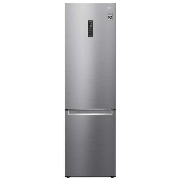 Frigider LG GW-B509SMUM cu congelator jos 384 l / 203 cm / Inox photo 1