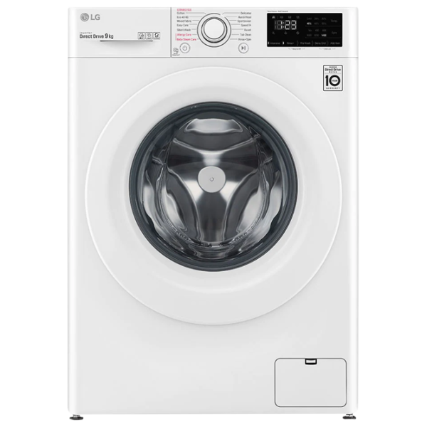 Mașină de spălat LG F4WV309S3E 9 kg / 1400 rpm / White photo 1