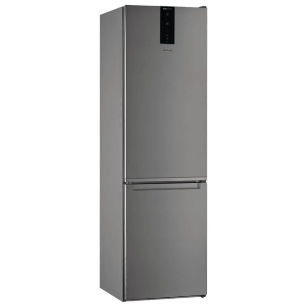 Frigider Whirlpool W7 911O OX cu congelator jos 368 l / 201 cm / Inox photo 1