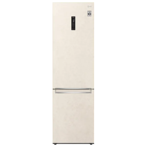 Frigider LG GW-B509SEUM cu congelator jos 384 l / 203 cm / Beige photo 1