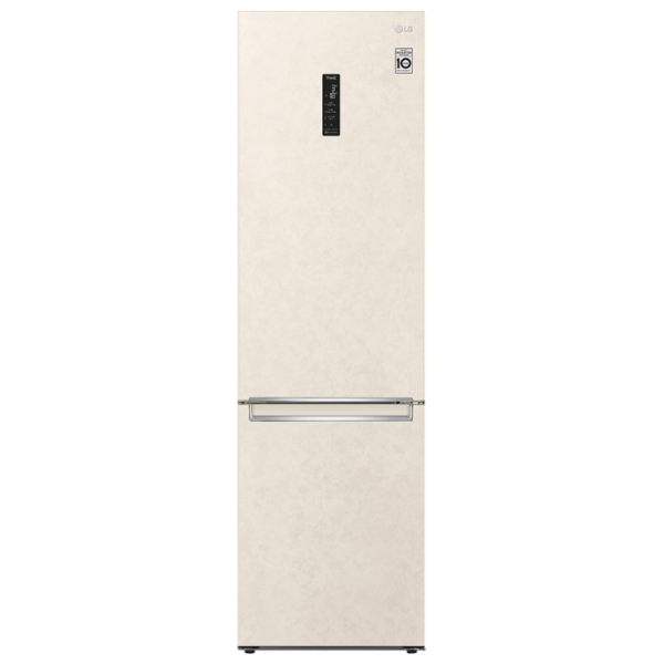 Frigider LG GW-B509SEUM cu congelator jos 384 l / 203 cm / Beige photo 1