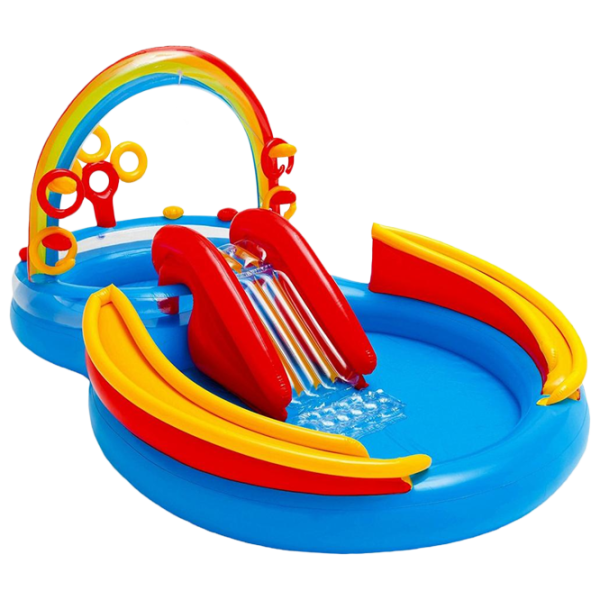 Бассейн Intex Rainbow 57453 428 л/ Надувной/ Разноцветный photo 1