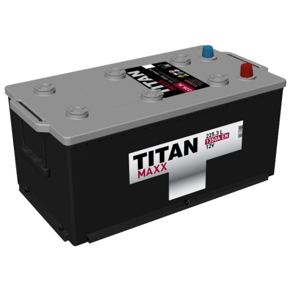 Авто аккумулятор Titan MAXX 225.3 A/ h L+ 1450A photo 1
