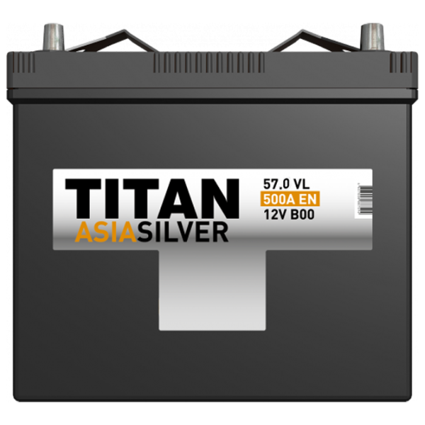 Acumulator auto Titan ASIA EFB 57.0 A/ h R+ 480A photo 1 Acumulator auto Titan ASIA EFB 57.0 A/ h R+ 480A photo 1